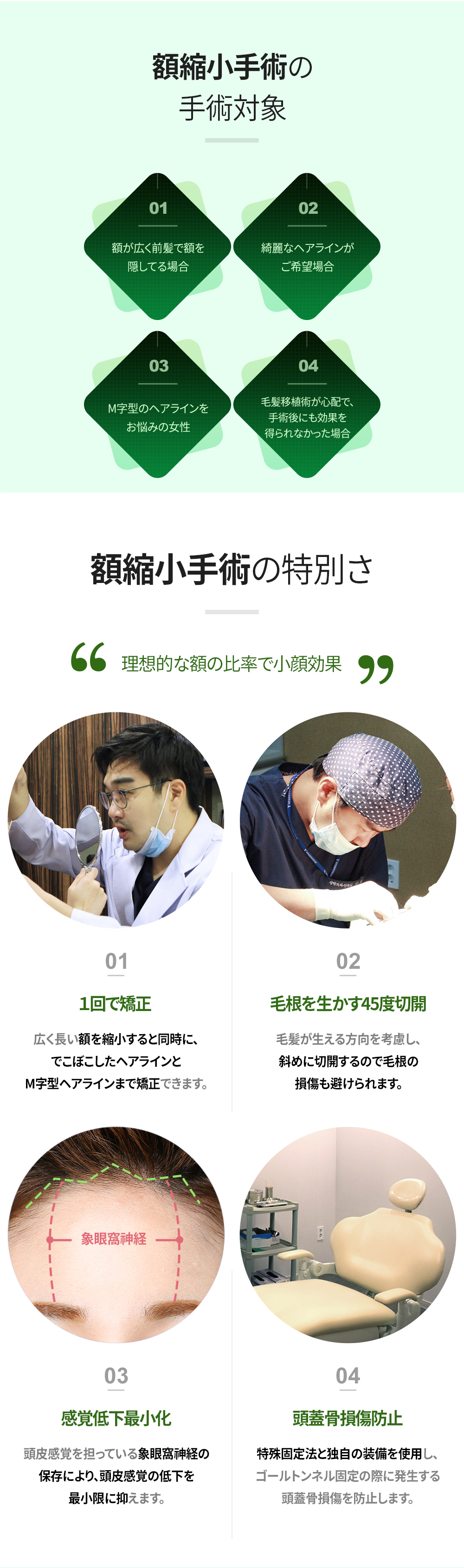 Lamiche Plastic Surgery 額縮小手術